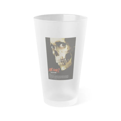 EVIL DEAD 2 1987 Movie Poster - Frosted Pint Glass 16oz-16oz-Frosted-Go Mug Yourself