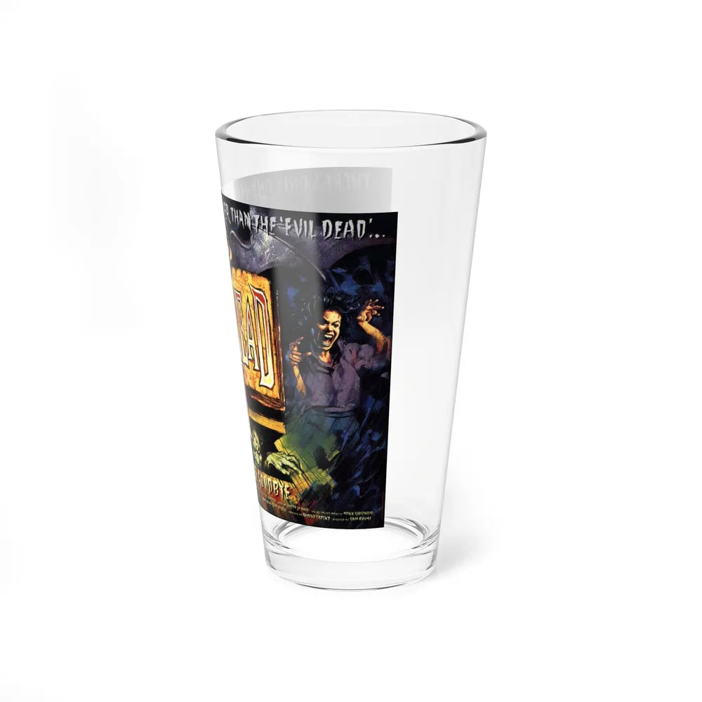 EVIL DEAD 2 (2) 1987 Movie Poster - Pint Glass 16oz-Go Mug Yourself