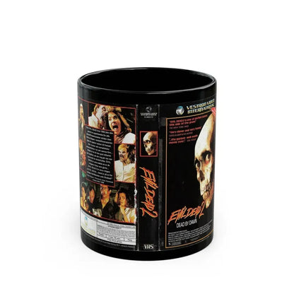 EVIL DEAD 2 SWEDISH (VHS COVER) - Black Coffee Mug 11oz - Go Mug Yourself