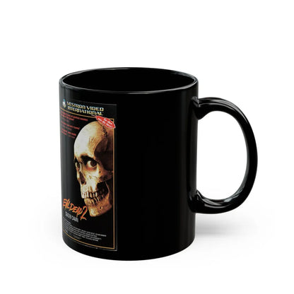 EVIL DEAD 2 SWEDISH (VHS COVER) - Black Coffee Mug-Go Mug Yourself