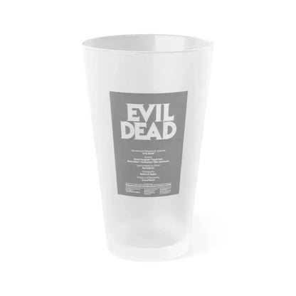 EVIL DEAD (3) 1981 Movie Poster - Frosted Pint Glass 16oz - Go Mug Yourself