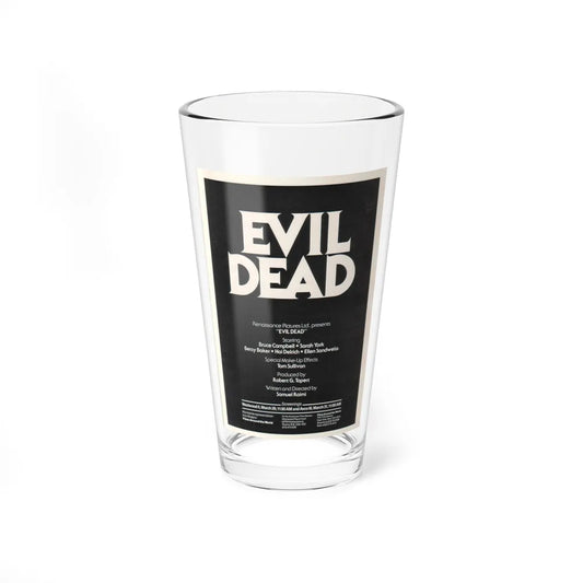 EVIL DEAD (3) 1981 Movie Poster - Pint Glass 16oz-16oz-Go Mug Yourself