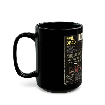 EVIL DEAD CONGRESS VIDEO (VHS COVER) - Black Coffee Mug - Go Mug Yourself