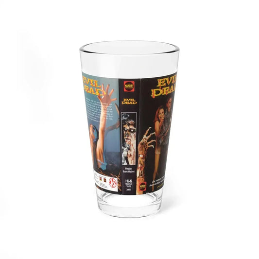 EVIL DEAD GERMAN (VHS COVER) Pint Glass 16oz 16oz - Go Mug Yourself