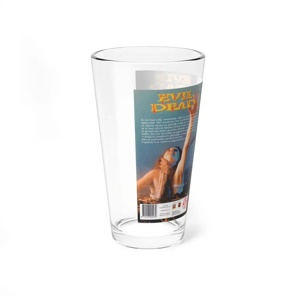 EVIL DEAD GERMAN (VHS COVER) Pint Glass 16oz - Go Mug Yourself