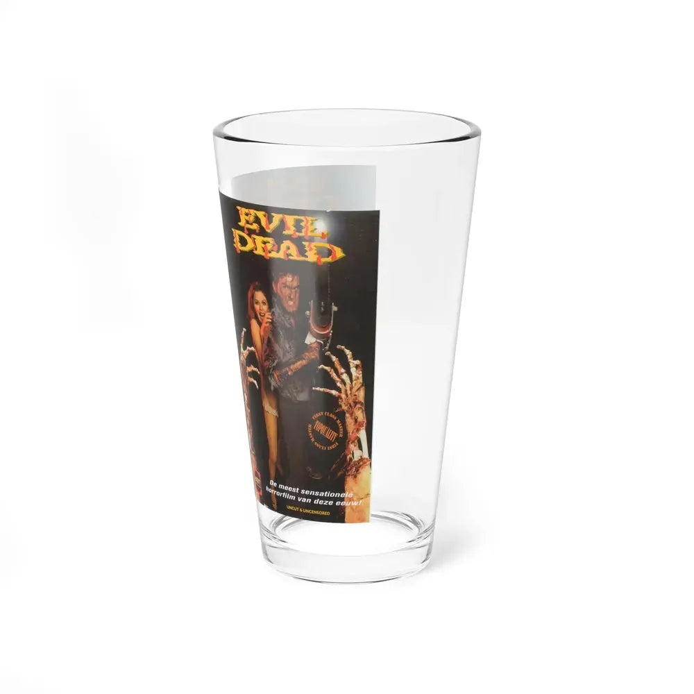 EVIL DEAD GERMAN (VHS COVER) Pint Glass 16oz - Go Mug Yourself