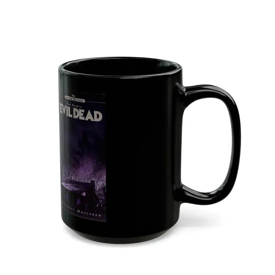 EVIL DEAD THE LIMITED EDITION (VHS COVER) - Black Coffee Mug - Go Mug Yourself