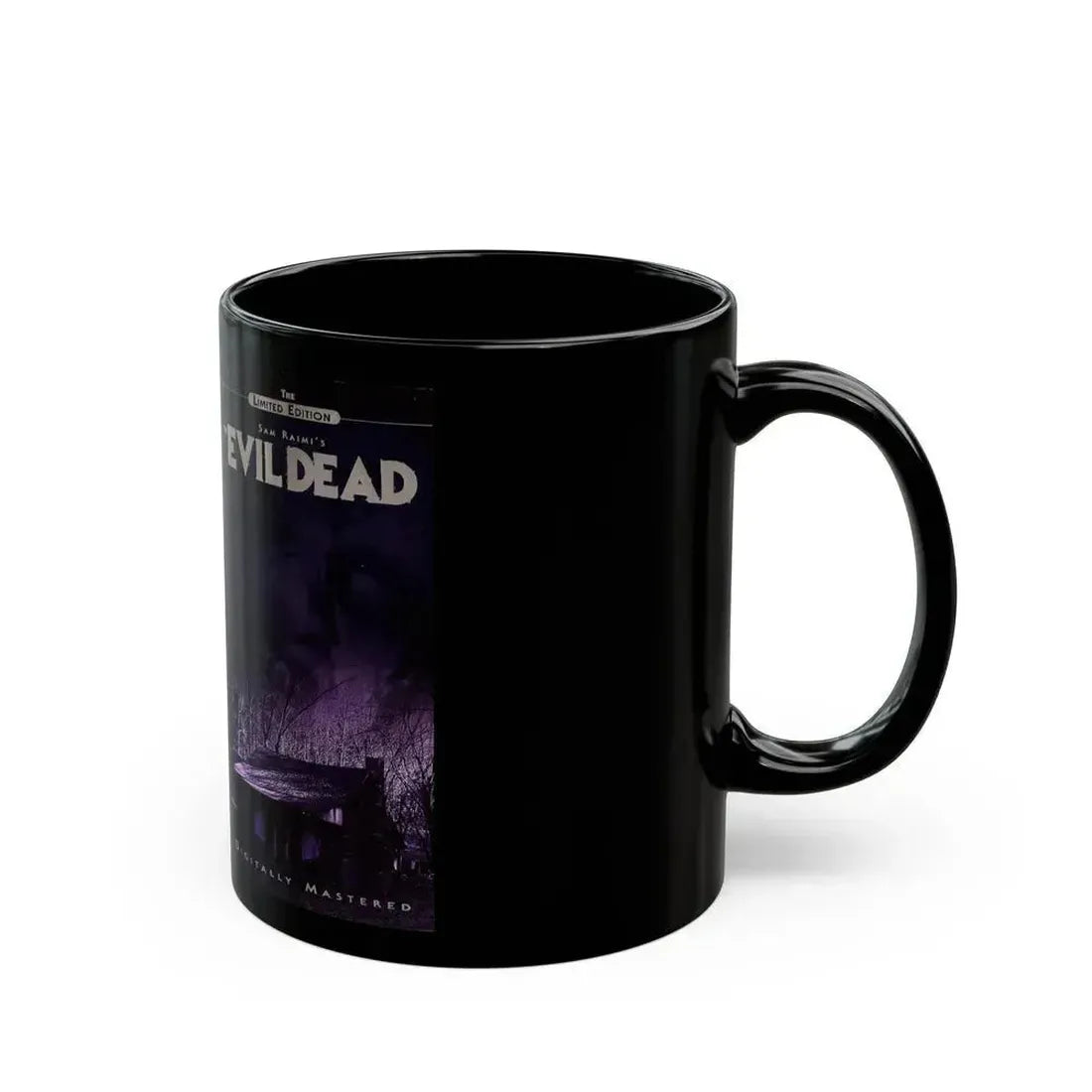 EVIL DEAD THE LIMITED EDITION (VHS COVER) - Black Coffee Mug - Go Mug Yourself