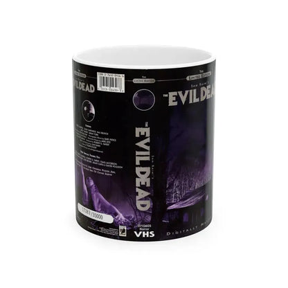 EVIL DEAD THE LIMITED EDITION (VHS COVER) - White Coffee Mug 11oz - Go Mug Yourself