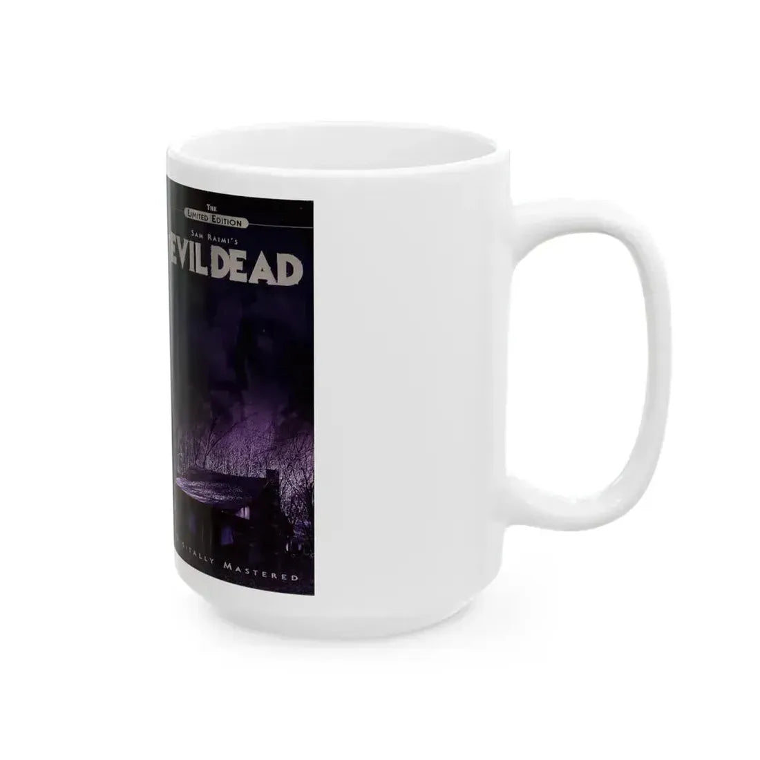 EVIL DEAD THE LIMITED EDITION (VHS COVER) - White Coffee Mug - Go Mug Yourself