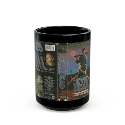 EVIL DEAD (VHS COVER) - Black Coffee Mug 15oz - Go Mug Yourself
