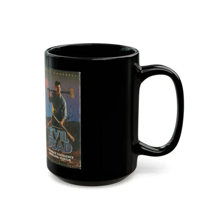 EVIL DEAD (VHS COVER) - Black Coffee Mug - Go Mug Yourself