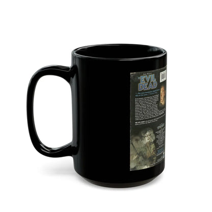 EVIL DEAD (VHS COVER) - Black Coffee Mug-Go Mug Yourself