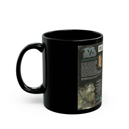 EVIL DEAD (VHS COVER) - Black Coffee Mug-Go Mug Yourself