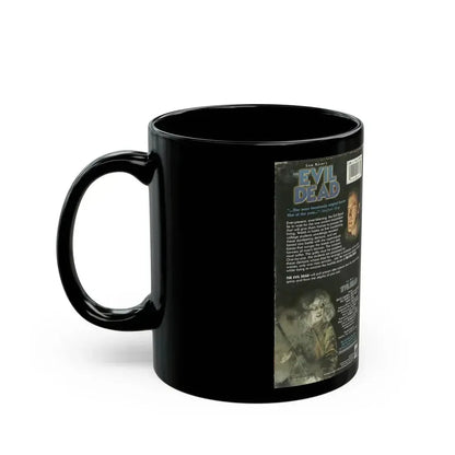 EVIL DEAD (VHS COVER) - Black Coffee Mug - Go Mug Yourself