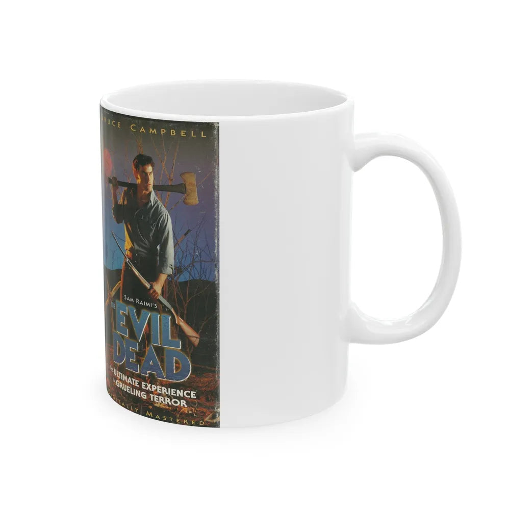 EVIL DEAD (VHS COVER) - White Coffee Mug-Go Mug Yourself