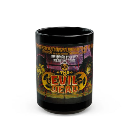 EVIL DEAD (VIDEORELEASE) 1981 Movie Poster - Black Coffee Mug-15oz-Go Mug Yourself