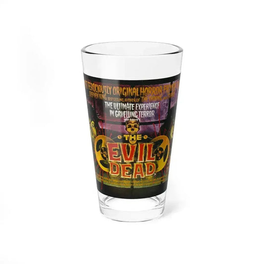 EVIL DEAD (VIDEORELEASE) 1981 Movie Poster - Pint Glass 16oz 16oz - Go Mug Yourself