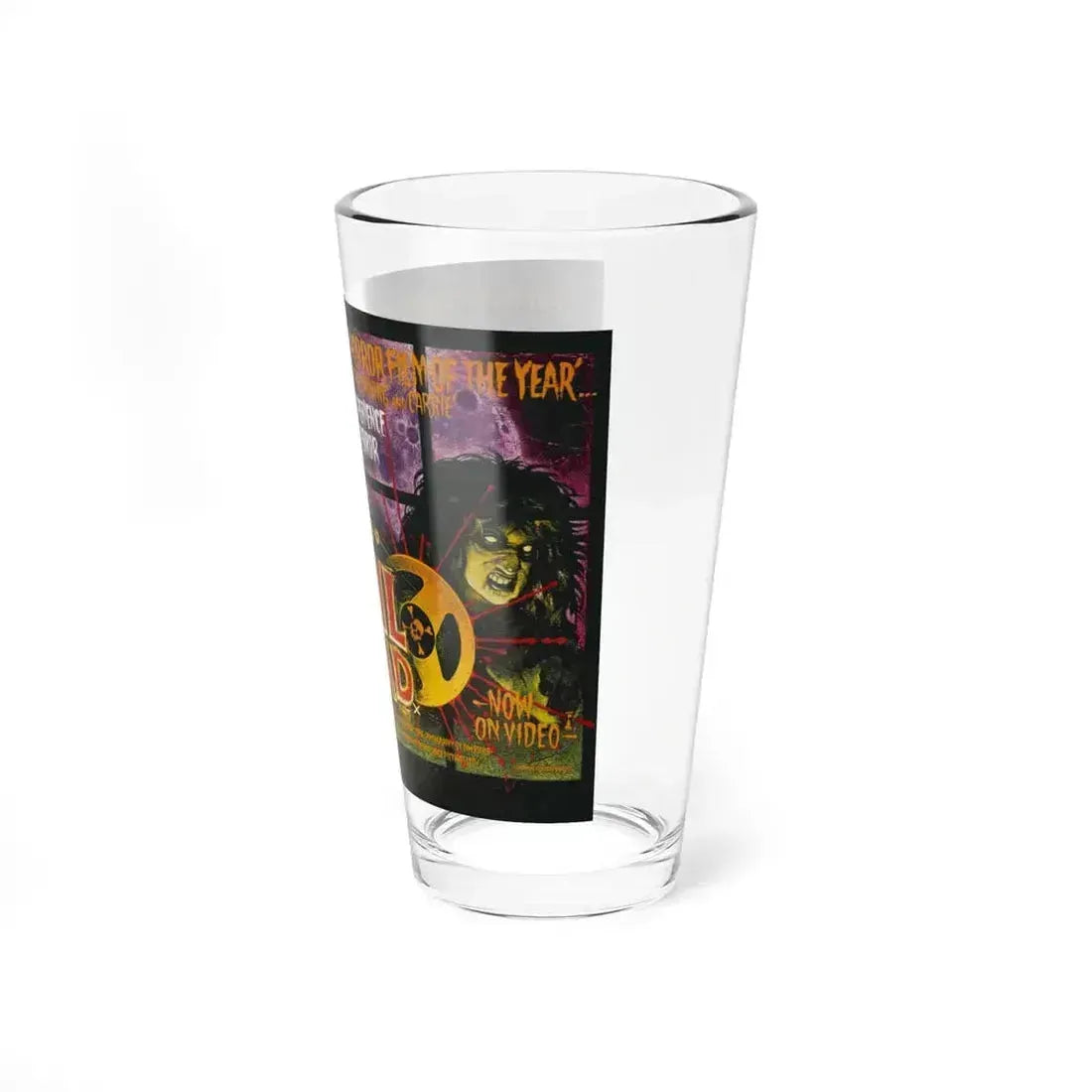 EVIL DEAD (VIDEORELEASE) 1981 Movie Poster - Pint Glass 16oz - Go Mug Yourself