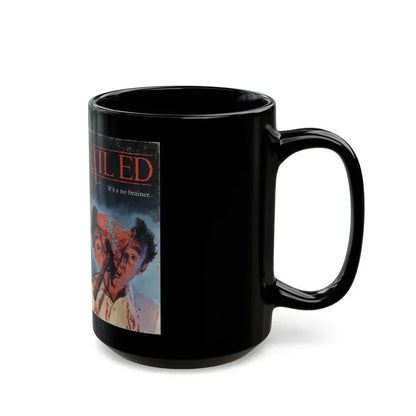 EVIL ED (VHS COVER) - Black Coffee Mug - Go Mug Yourself
