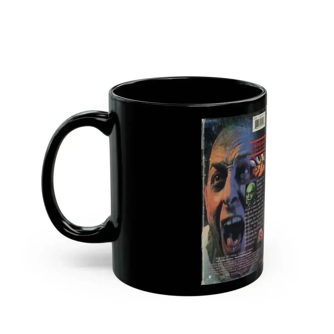 EVIL ED (VHS COVER) - Black Coffee Mug - Go Mug Yourself