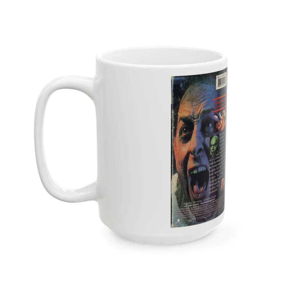 EVIL ED (VHS COVER) - White Coffee Mug-Go Mug Yourself