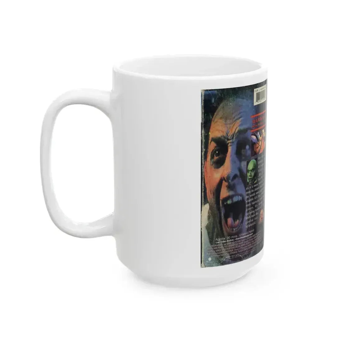 EVIL ED (VHS COVER) - White Coffee Mug - Go Mug Yourself