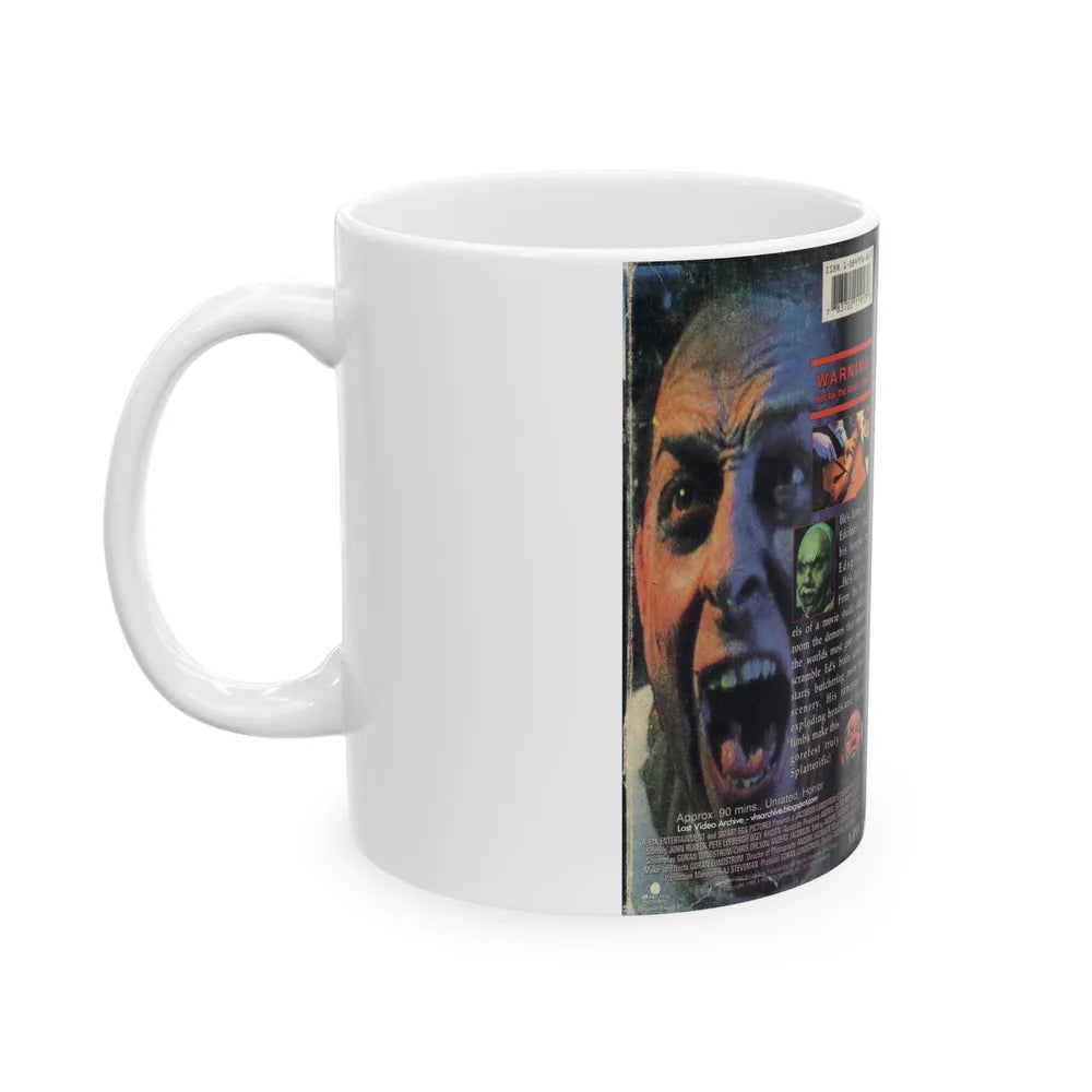 EVIL ED (VHS COVER) - White Coffee Mug-Go Mug Yourself