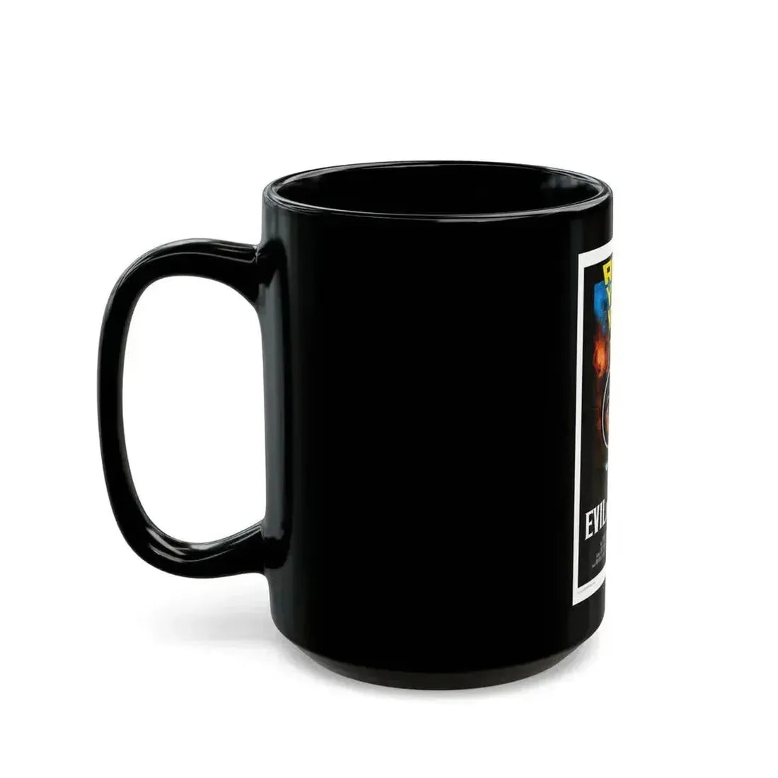 EVIL IN THE DEEP 1974 Movie Poster - Black Coffee Mug - Go Mug Yourself
