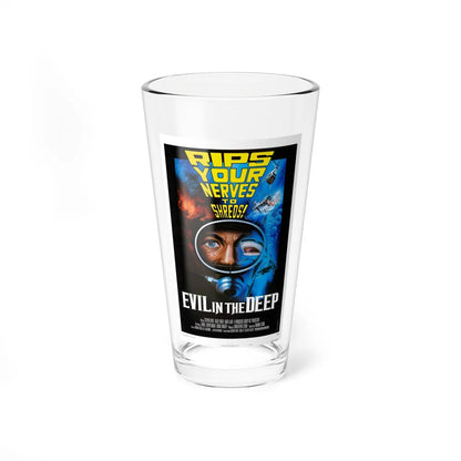 EVIL IN THE DEEP 1974 Movie Poster - Pint Glass 16oz-16oz-Go Mug Yourself