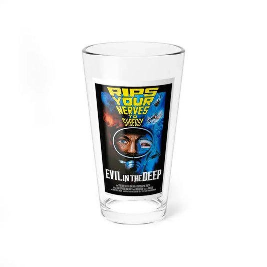 EVIL IN THE DEEP 1974 Movie Poster - Pint Glass 16oz 16oz - Go Mug Yourself