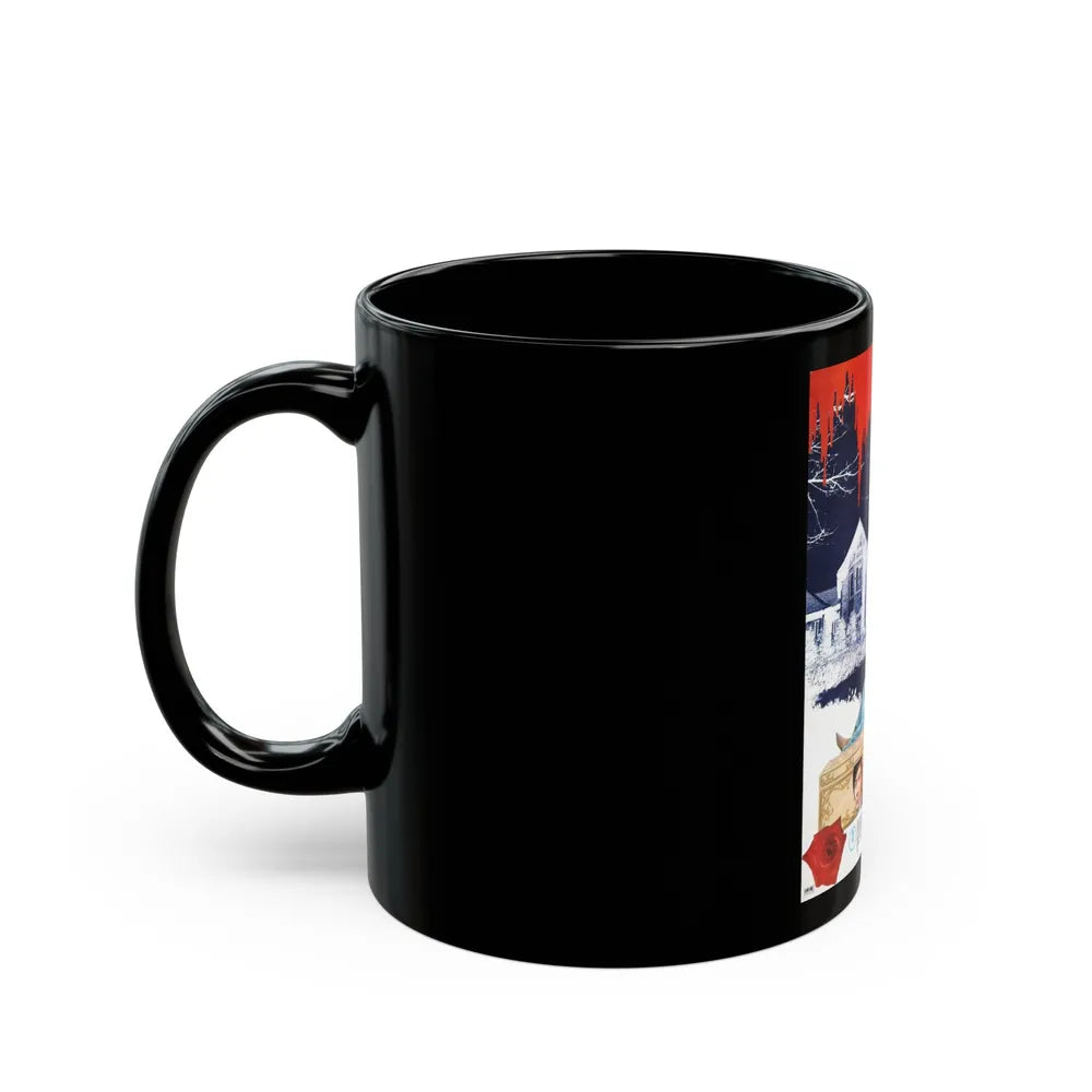 EVIL OF DRACULA 1974 Movie Poster - Black Coffee Mug-Go Mug Yourself