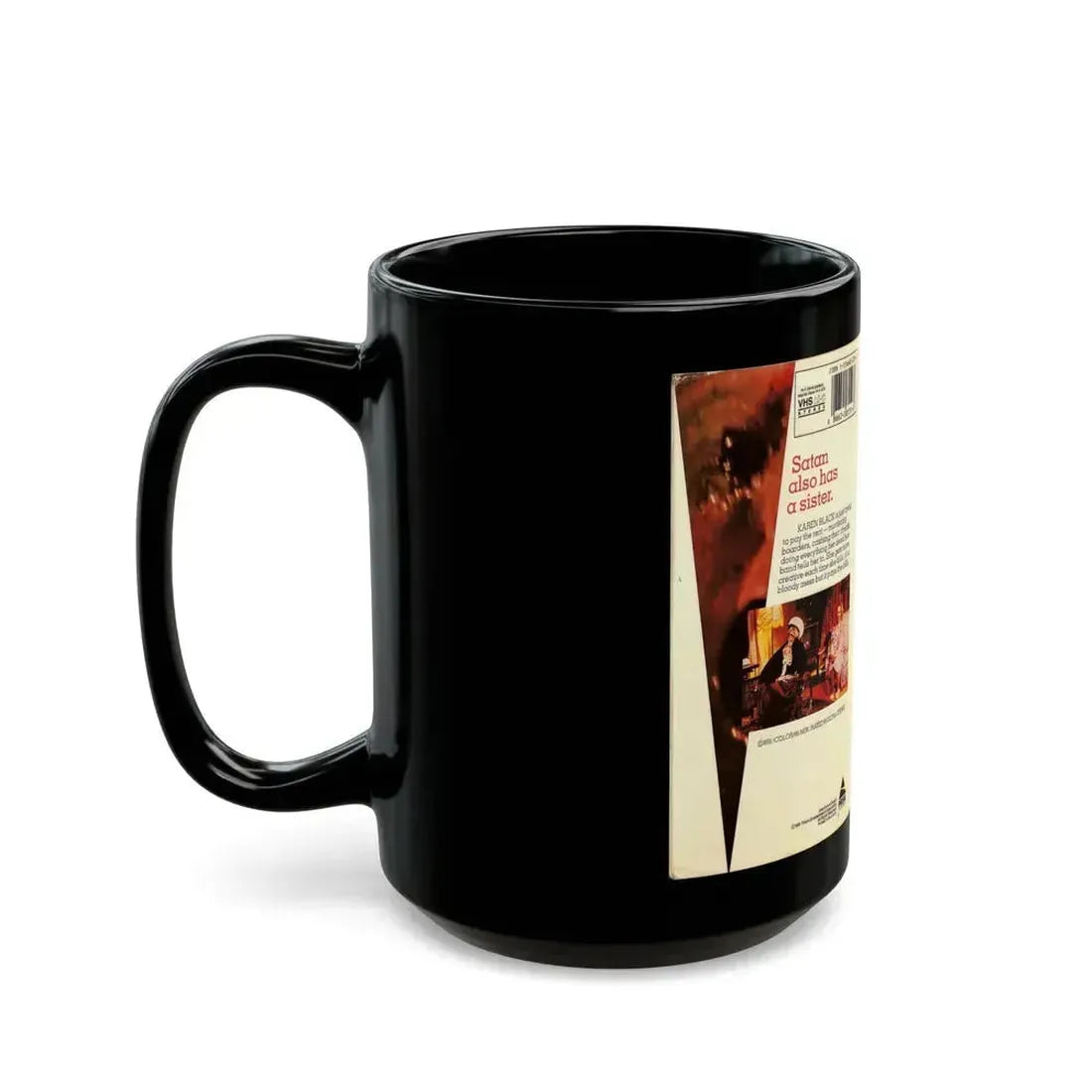 EVIL SPIRITS (VHS COVER) - Black Coffee Mug - Go Mug Yourself