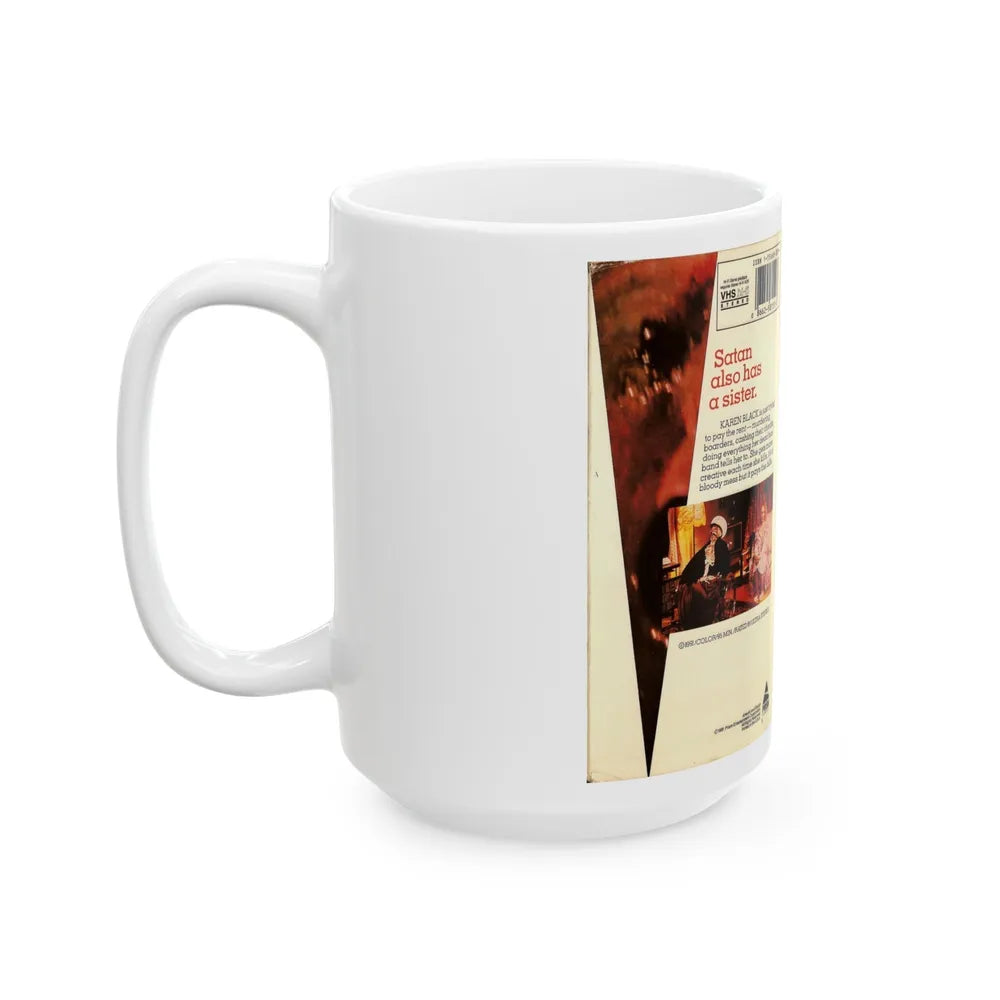 EVIL SPIRITS (VHS COVER) - White Coffee Mug-Go Mug Yourself