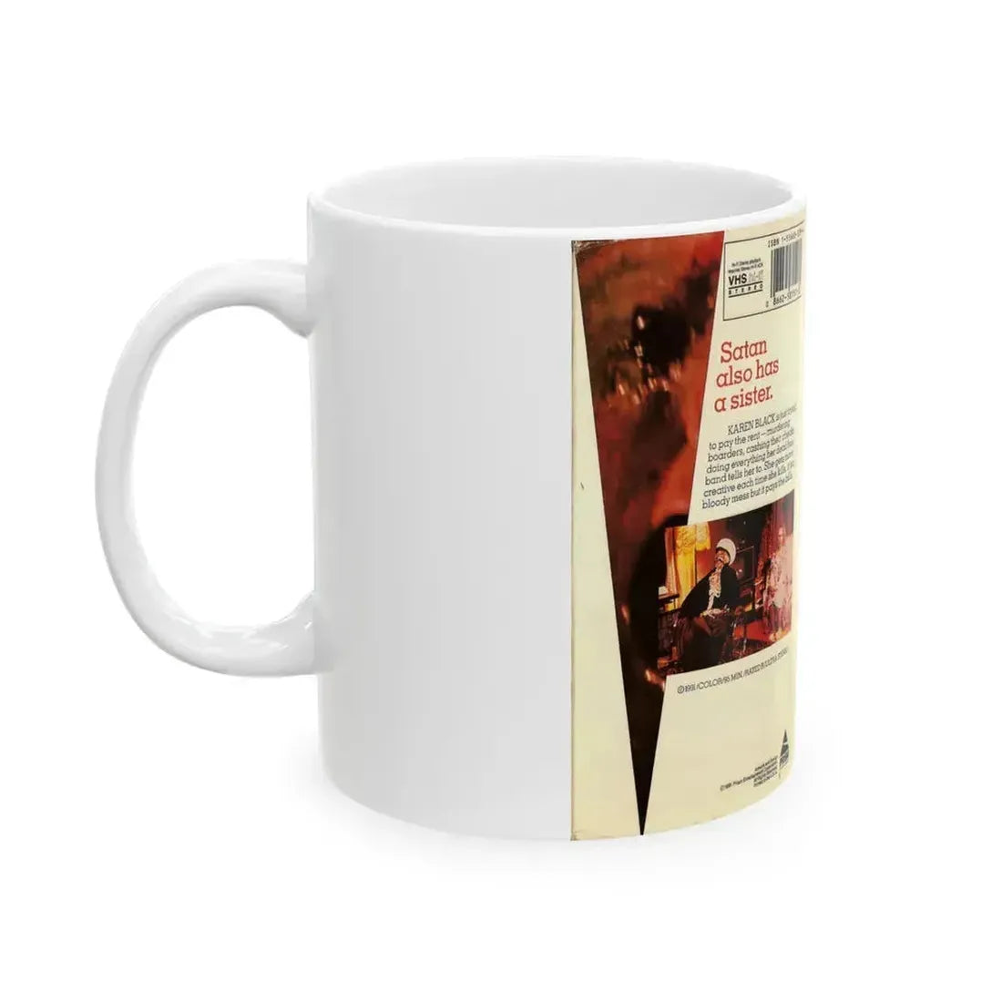 EVIL SPIRITS (VHS COVER) - White Coffee Mug - Go Mug Yourself