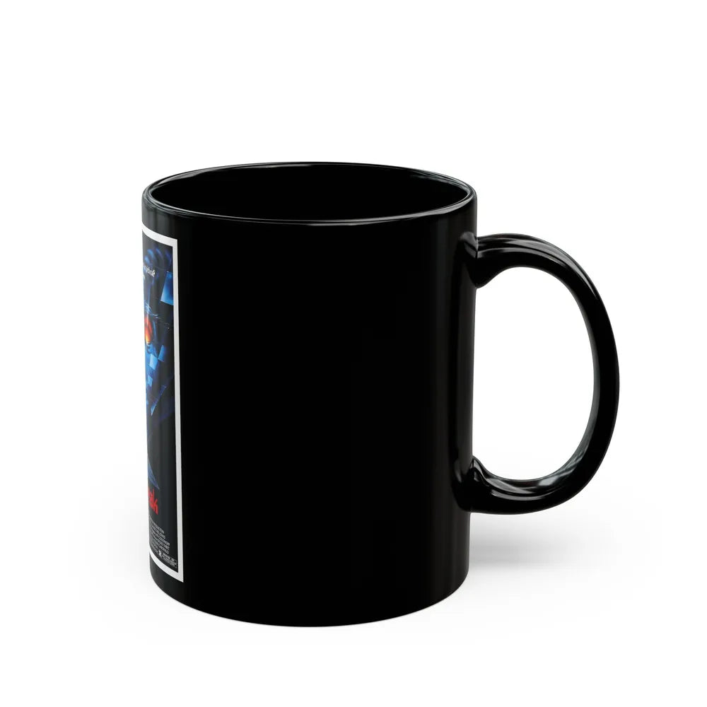 EVILSPEAK 1981 Movie Poster - Black Coffee Mug-Go Mug Yourself