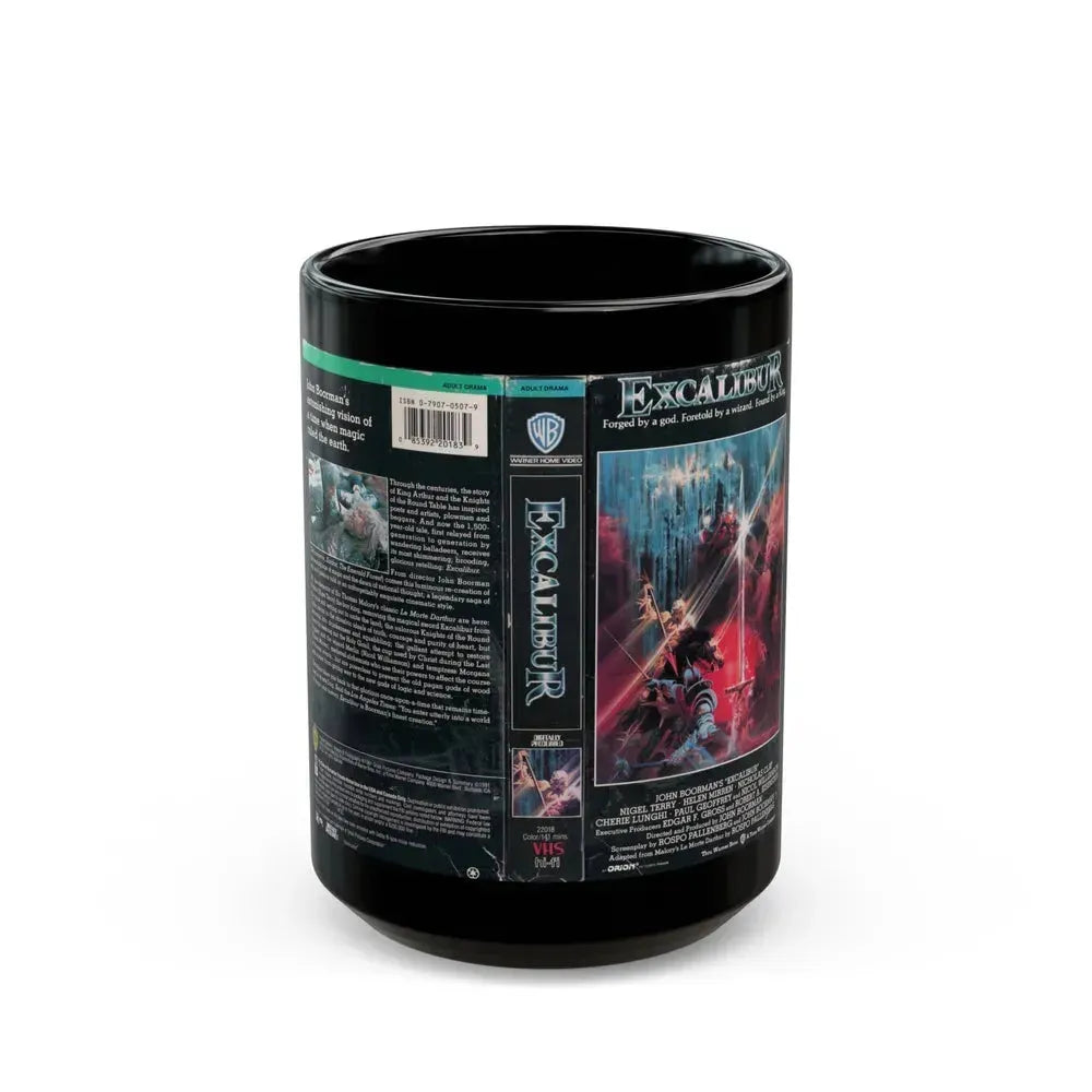 EXCALIBUR ORION (VHS COVER) - Black Coffee Mug 15oz - Go Mug Yourself