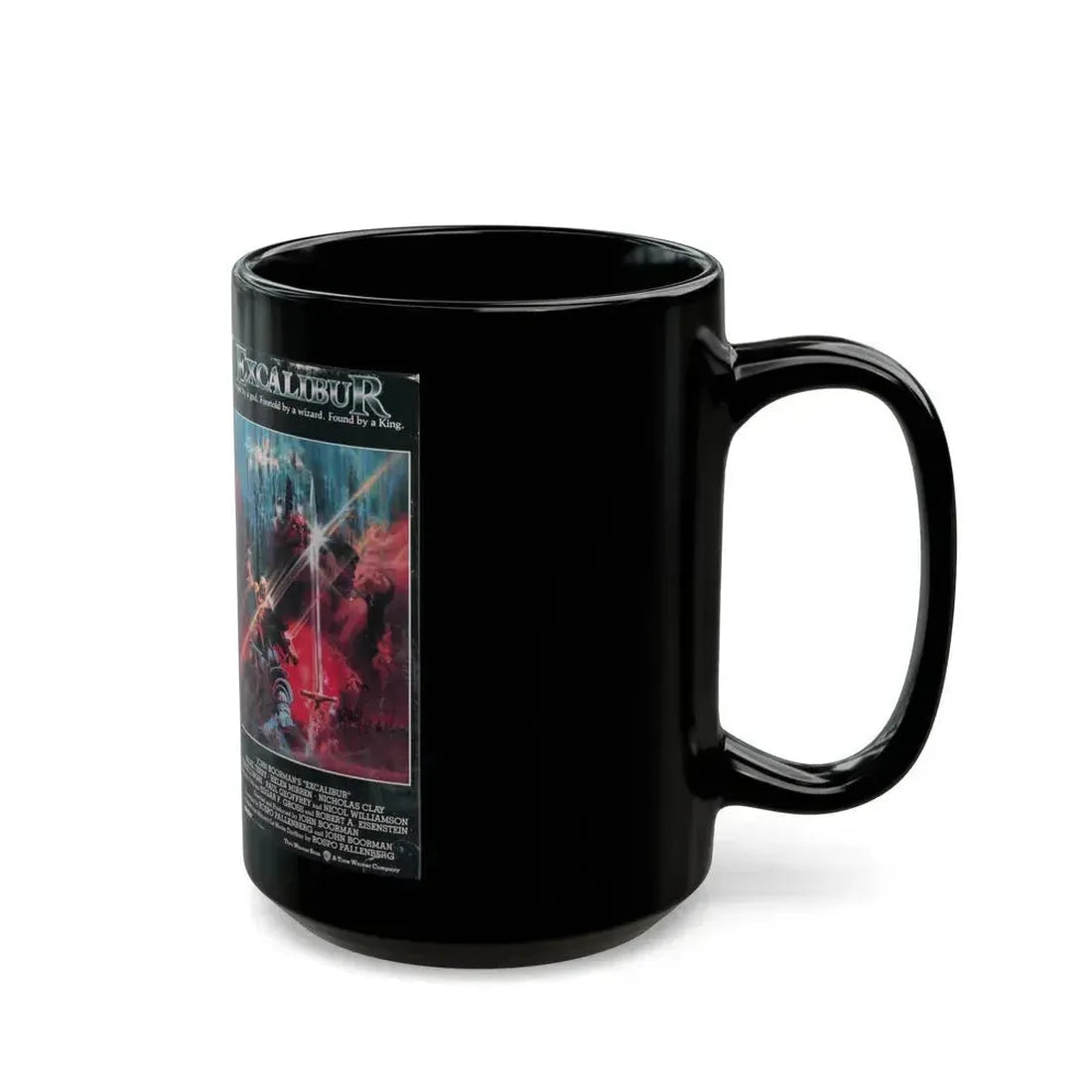 EXCALIBUR ORION (VHS COVER) - Black Coffee Mug - Go Mug Yourself