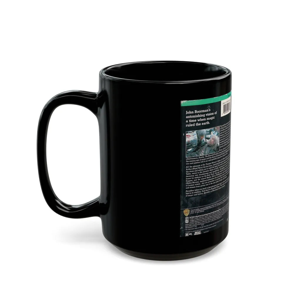 EXCALIBUR ORION (VHS COVER) - Black Coffee Mug-Go Mug Yourself