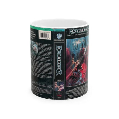EXCALIBUR ORION (VHS COVER) - White Coffee Mug 11oz - Go Mug Yourself