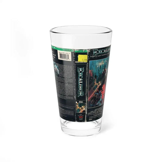 EXCALIBUR (VHS COVER) Pint Glass 16oz 16oz - Go Mug Yourself