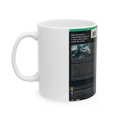 EXCALIBUR (VHS COVER) - White Coffee Mug-Go Mug Yourself