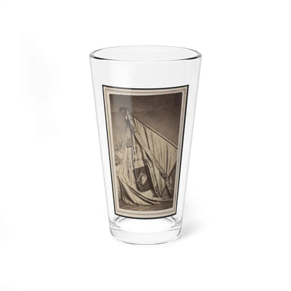 Excelsior Banner Awarded To The 50th Illinois Infantry Regiment As First Prize In A Drill Competition (U.S. Civil War) Pint Glass 16oz 16oz - Go Mug Yourself