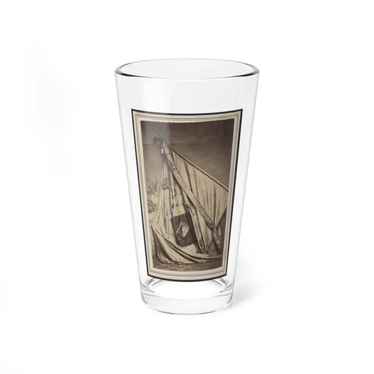 Excelsior Banner Awarded To The 50th Illinois Infantry Regiment As First Prize In A Drill Competition (U.S. Civil War) Pint Glass 16oz 16oz - Go Mug Yourself