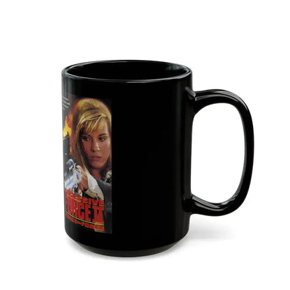 EXCESSIVE FORCE 2 (VHS COVER) - Black Coffee Mug - Go Mug Yourself