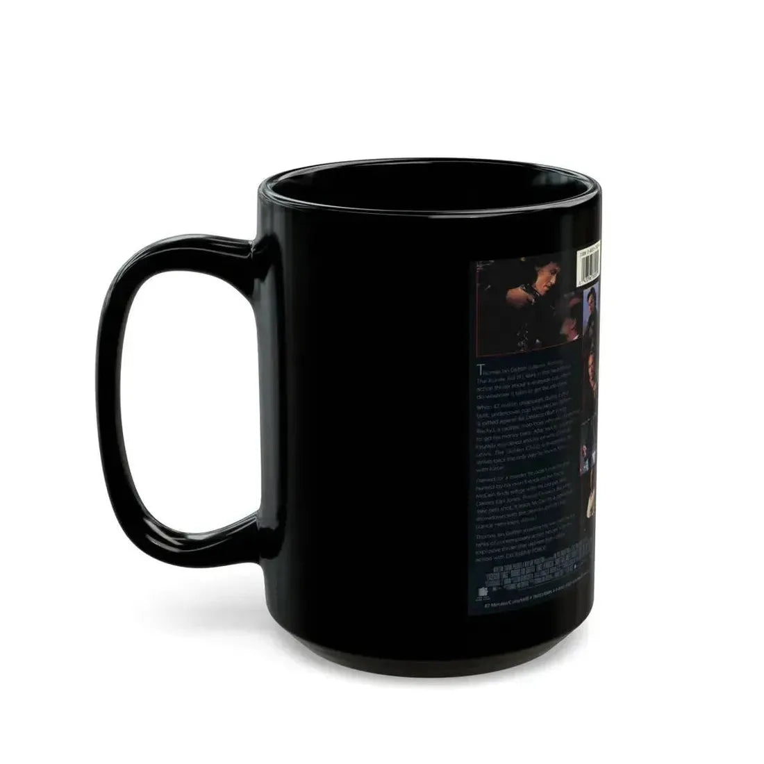 EXCESSIVE FORCE (VHS COVER) - Black Coffee Mug - Go Mug Yourself