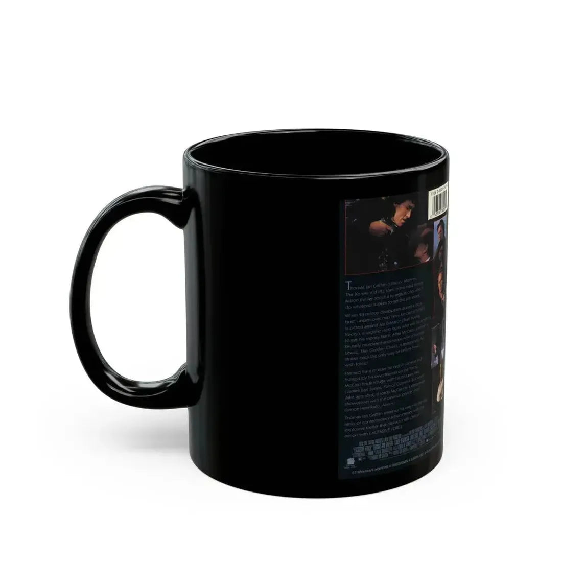 EXCESSIVE FORCE (VHS COVER) - Black Coffee Mug - Go Mug Yourself