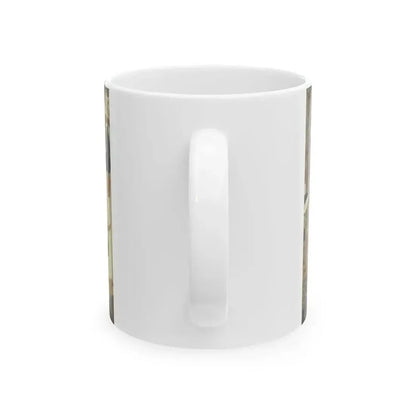 Exclusive Model, Collier's Weekly illustration, February 23, 1935 - White Coffee Mug - Go Mug Yourself
