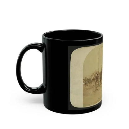 Execution Of Private William Johnson, 23 Regt., U.S.C.T. (U.S. Civil War) Black Coffee Mug - Go Mug Yourself