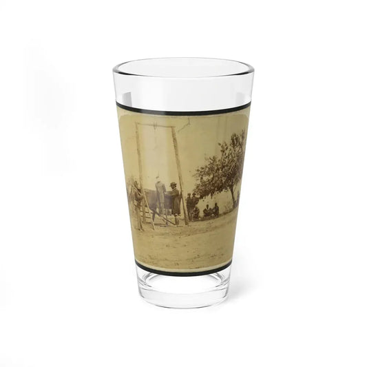 Execution Of Private William Johnson, 23 Regt., U.S.C.T. (U.S. Civil War) Pint Glass 16oz 16oz - Go Mug Yourself